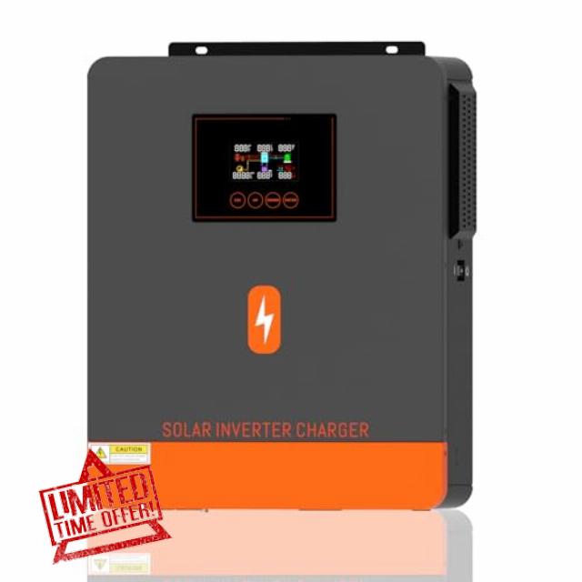 PowMr 4200W Solar Inverter 24VDC to 220V/230VAC