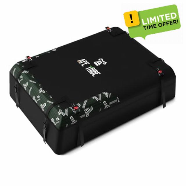 Car Rooftop Cargo Carrier Bag – 21 Cubic Feet Waterproof Roof Rack Cargo Carrier