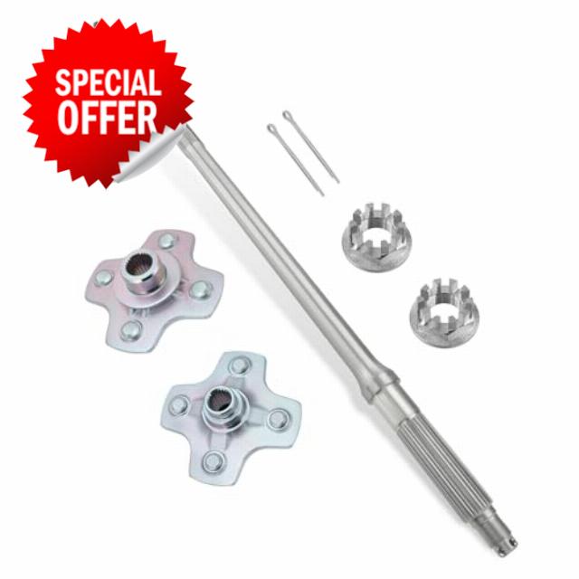 M MATI Rear Axle Shaft & Rear Left&Right Wheel Hub For Honda Rubicon 500 4x4 2x4 TRX500FA TRX500FE TRX500FM TRX500T-M 2012-2014 42311-HR0-F00 42610-HP0-A00 42620-HP0-A00