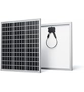 Renogy N-Type 16BB 250W Bifacial Solar Panel, 12V 250 Watt Solar Panel Double-Side 25% High-Effic...