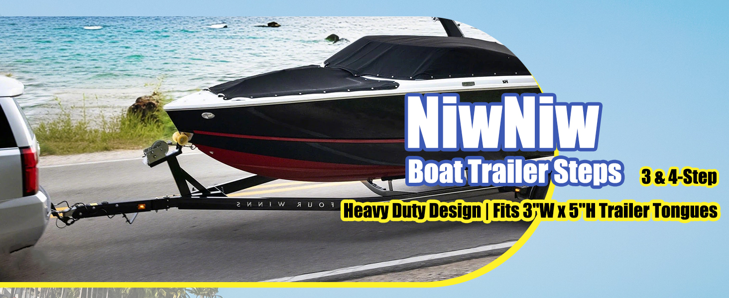 boat trailer steps