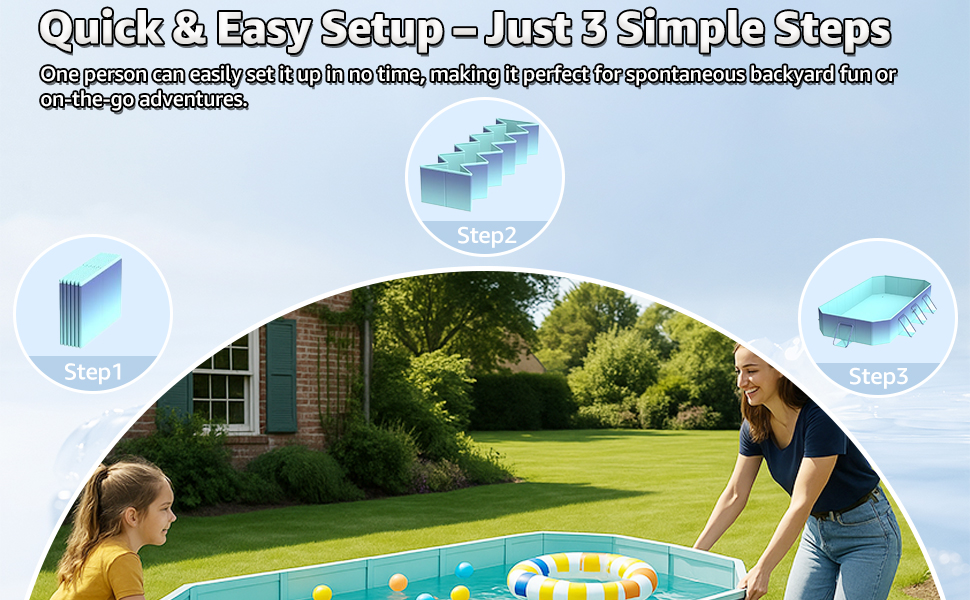 foldable swimming pool