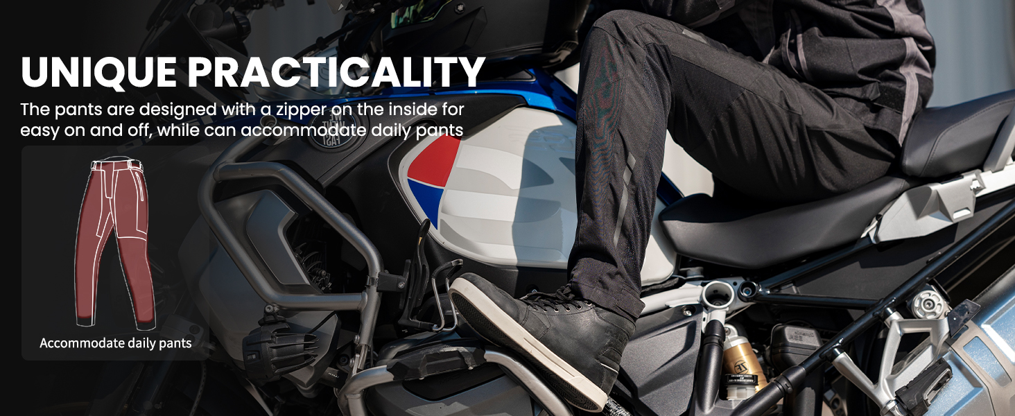 CE armor motorcycle pants
