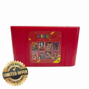 342 in 1 Multi Game Cartridge Save Compatible for N64 Game Consoles