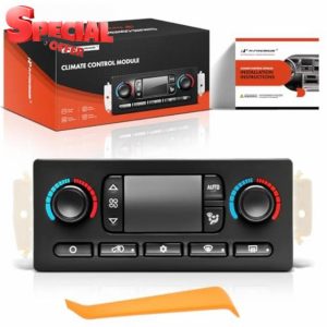 A-Premium Automatic Climate Control Module A/C & Heater Control Panel Compatible with Chevy
