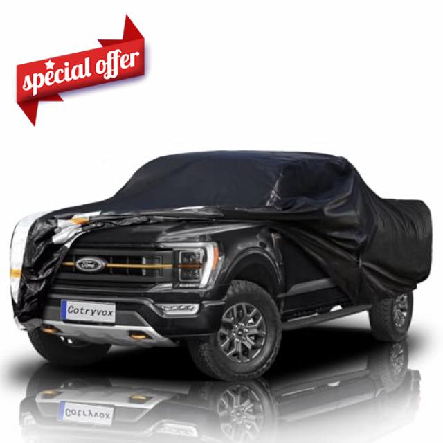 Ford F-150 Truck Cover Custom Fit 1997-2025 Super Cab SB (6.5') with Door Zipper
