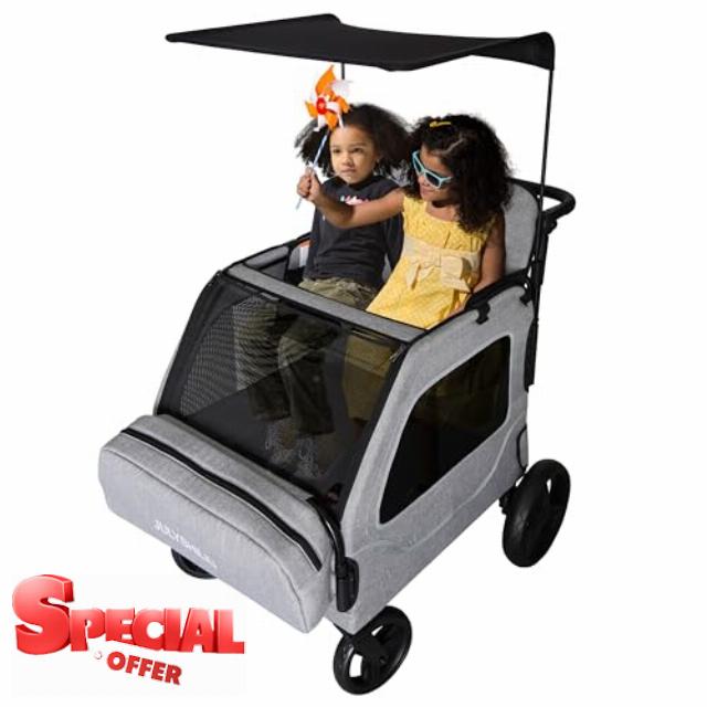 Wagon Stroller for 2 Kids