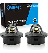 KDM LED License Plate Lights fit for 1999-2013 Chevy Silverado GMC Sierra 1500 2500 3500 HD Subur...