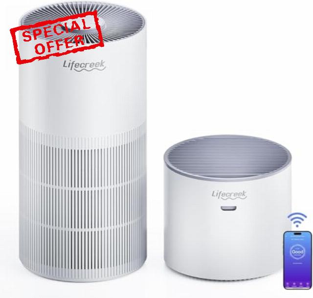 Air Purifier And Humidifier Combo For Large Room Up to 1084 Ft²