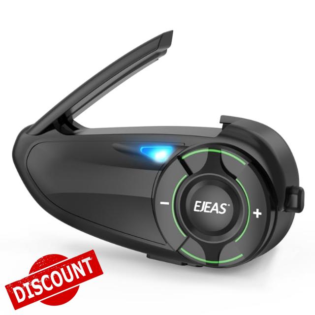 EJEAS Motorcycle Helmet Bluetooth Headset Q8