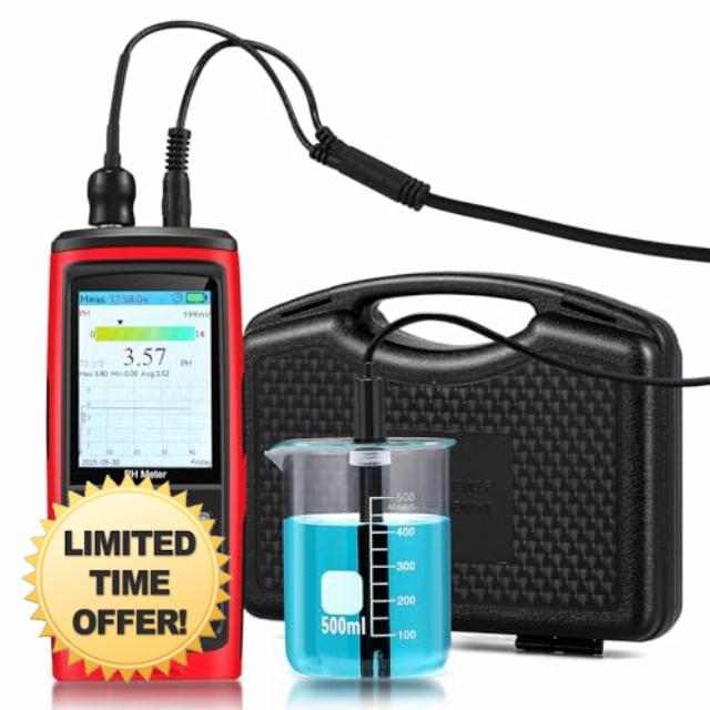 Bonvoisin PH Meter for Water Real-time PH