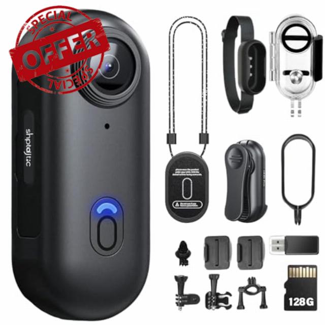 128G 4K Body Camera