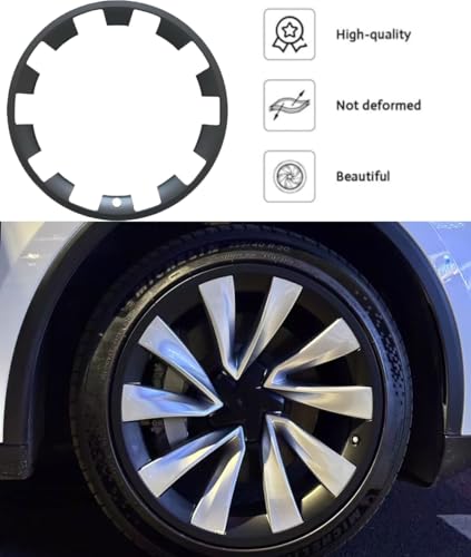 4 PCS Tesla Model Y 2025 Refresh ABS Rim Hubcaps Cover
