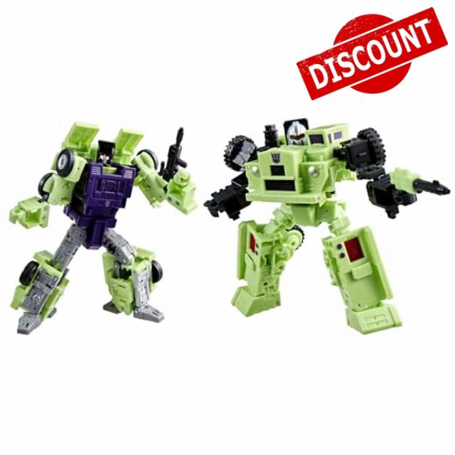 Transformers Studio Series The The Movie Constructicon Long Haul & Constructicon Hook