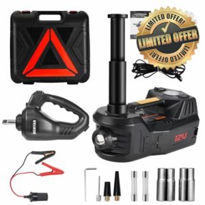 Electric Car Jack kit 5 Ton 12V Electric Floor Jack Lift for Vehicle