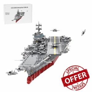 Aetheria USS Enterprise CVN-65 Aircraft Carrier Building Blocks