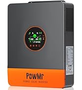 Split-Phase Solar Inverter 10000W 48V to 120/240V, UL1741 10KW Power Inverter 48V Built-in 200A M...