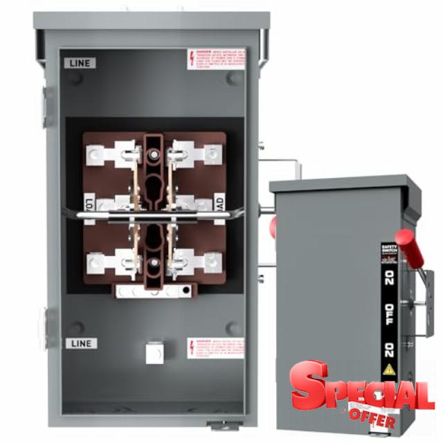 200A Manual Generator Transfer Switch