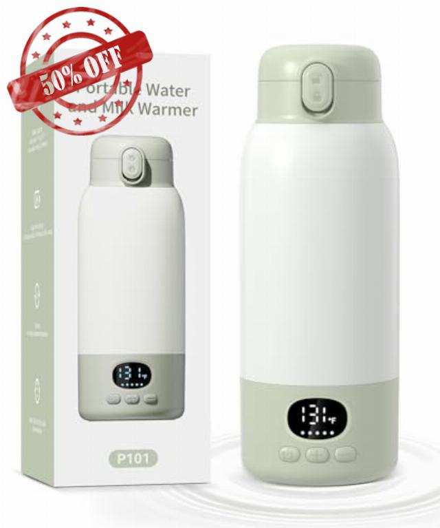 Portable Bottle Warmer 17oz Large Capacity Bottle Warmer for Travel