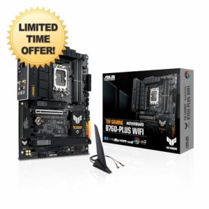 ASUS TUF GAMING B760-PLUS WIFI Intel B760 LGA 1700 ATX motherboard