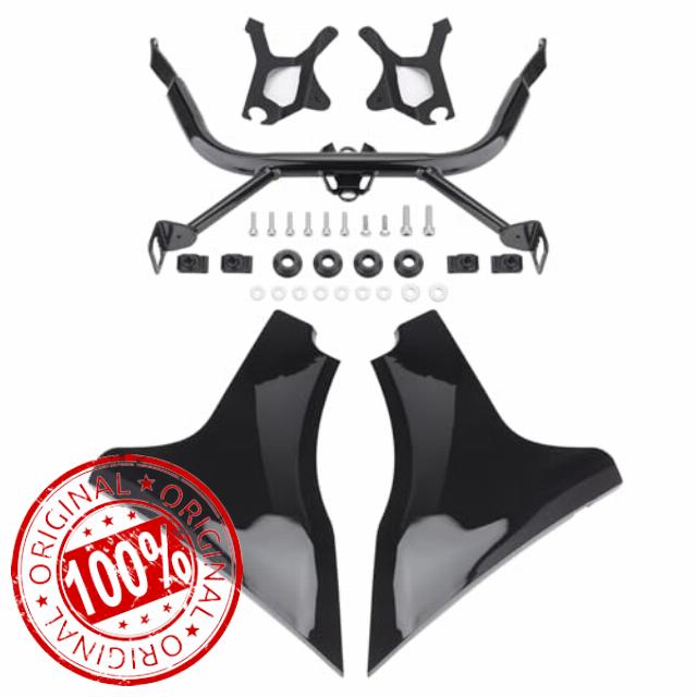 Side Fairing Panel Bracket Motorcycle Fairing Support Brackets Kit for Harley Touring CVO Road Glide ST FLTRXSTSE 2024 FLTRXSE 2023 (Vivid Black)