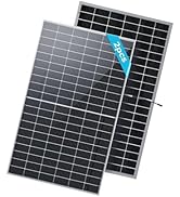 Renogy Bifacial 2pcs 320 Watt Solar Panels 12/24 Volt Monocrystalline PV Power Charger On/Off-Gri...