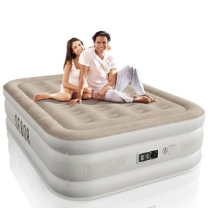 Comfortable Self-Inflating Air Mattress with High-Speed Pump