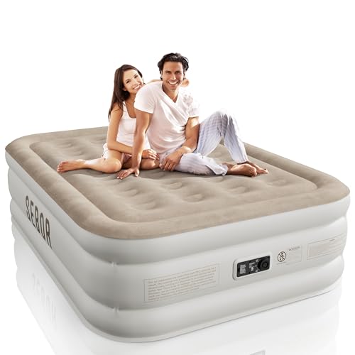 Comfortable Self-Inflating Air Mattress with High-Speed Pump