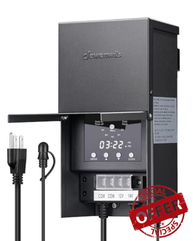 DEWENWILS 300W Low Voltage Landscape Lighting Transformer