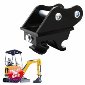 Mini Excavator Quick Coupler - Mechanical Quick Change Hitch Attachment for 0.8-3 Tons Small Diggers