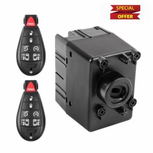 Wireless Ignition Module Switch Programmed Compatible with Challenger Grand Caravan Durango Town and Country Grand Cherokee Ram 1500 2500 3500 4500 5500 2011 2012 2013 Replace 601-082 68105739AC