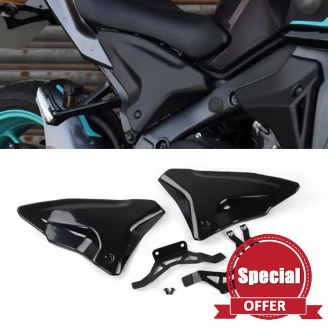 for MT09 2024 2025 Front Infill Panels Accessories Motorcycle Side Frame Fairing MT 09 GEN4 MT-09 Rear Infill Panels Side Panels Covers (Rear Infill Panels)