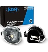 KDM LED Side Mirror Puddle Lights Assembly Fit for Fo-rd F150 Edge Expedition Explorer Fusion Tau...