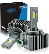 KDM D5S LED Bulb,90W High Power 600% Brightness CSP Chip,Fit for 2016-2018 Chevy Silverado GMC Si...