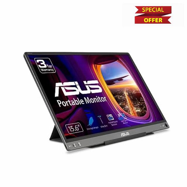 ASUS ZenScreen 15.6” 1080P Portable USB Monitor (MB16ACE) - Full HD (1920 x 1080)