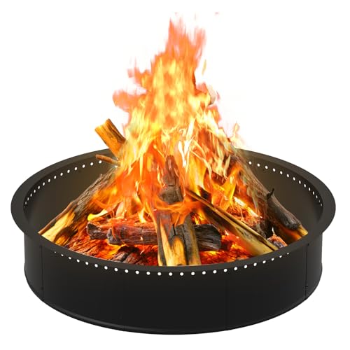 45 Inch Outer 42 Inch Inner Round Wood Burning Firepit Accessories