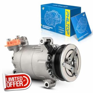 PHILTOP 168309 AC Compressor Compatible with Transit Connect 2014-2016 2.5L