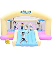 Easyair Large Bounce House for Big Kids, 14.8 x 14.5 FT Inflatable Bouncer Jumper Slide with 650W...