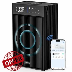 CleanForce Rainbow Cube | World’s First 4-in-1 Space-saving Air Purifier with Bluetooth Speaker