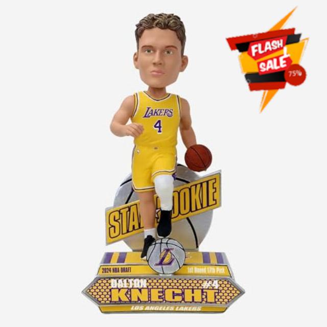 Dalton Knecht Los Angeles Lakers 2024 Rookie Series Bobblehead NBA Basketball