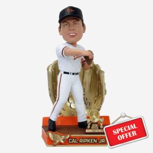 Cal Ripken Jr. Baltimore Orioles 1991 Gold Glove Bobblehead MLB Baseball