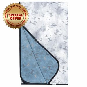 Jumbo Premium Knit 3 Layer Stretchy Throw Blanket "Empire" by Copper Pearl