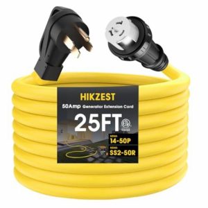 25FT 50 Amp Generator Extension Cord