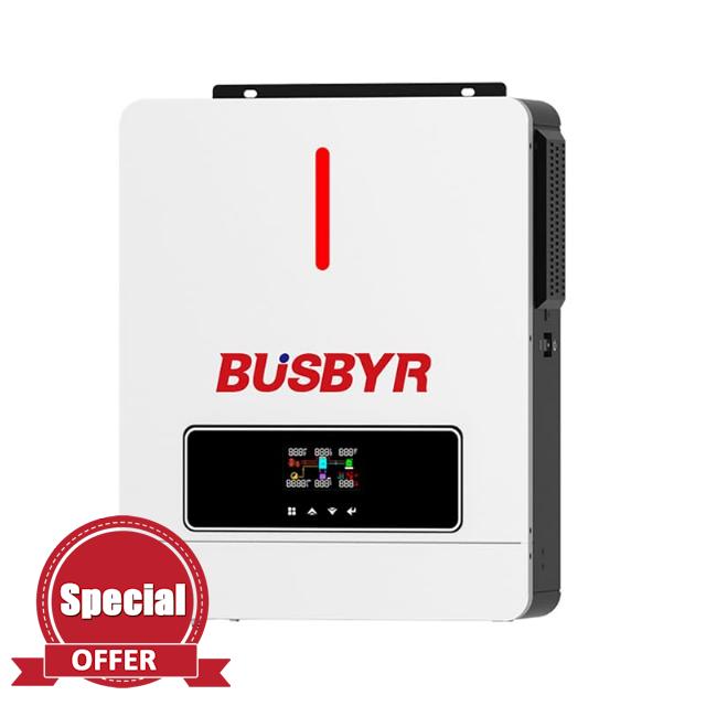 3600W Hybrid Solar Inverter 24V DC to 110V AC