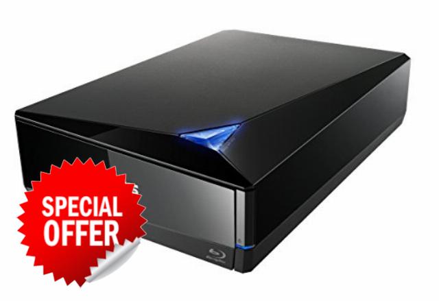 ASUS Powerful Blu-ray Drive with 16x Writing Speed and USB 3.0 for Both Mac/PC Optical Drive BW-16D1X-U