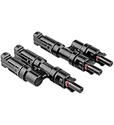 Renogy 10FT 12AWG Solar Panel Extension Cable with Female and Male Connectors, 10Ft. 12AWG, 1 Pai...