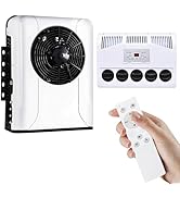 12V RV Air Conditioner, 9200 BTU Rooftop DC Air Conditioner for RV, Cooling/Heater 2 in 1, Low Po...