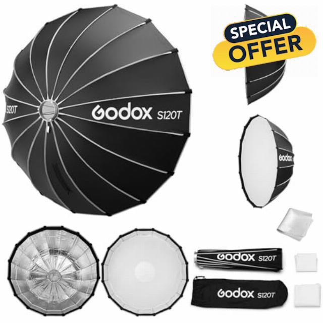 Godox Softbox Godox S120T 120cm/47.3in Quick Release Umbrella Softbox