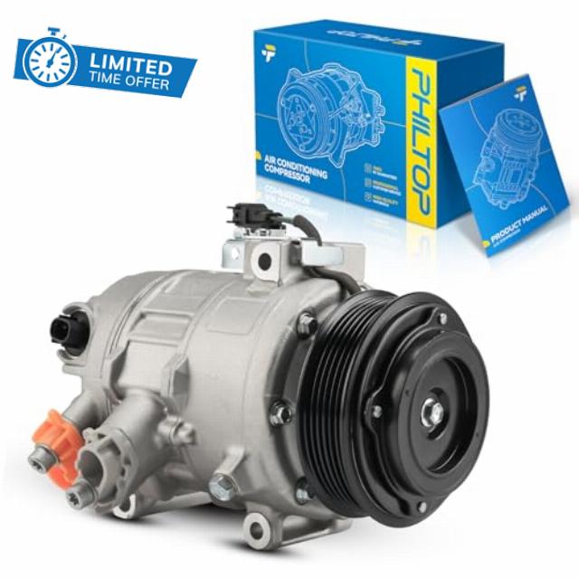 PHILTOP 198357 AC Compressor Compatible with Fusion 2014-2020 1.5T