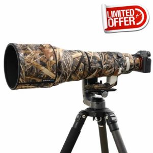 Rolanpro Lens Camo Coat for Sigma 300-600mm F4 DG OS Sports Rain Cover Lens Protective Sleeve Protection Case #59 Reed Waterproof